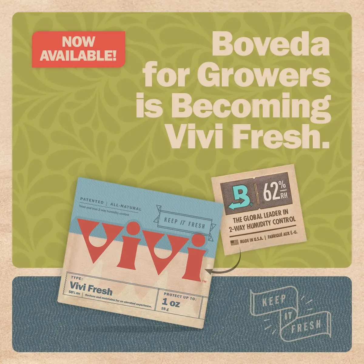 Boveda Humidity Control Packs Size 67 67g (2.36 oz) 20-Pack | Maintains 62% RH for Herbal Storage - view 2