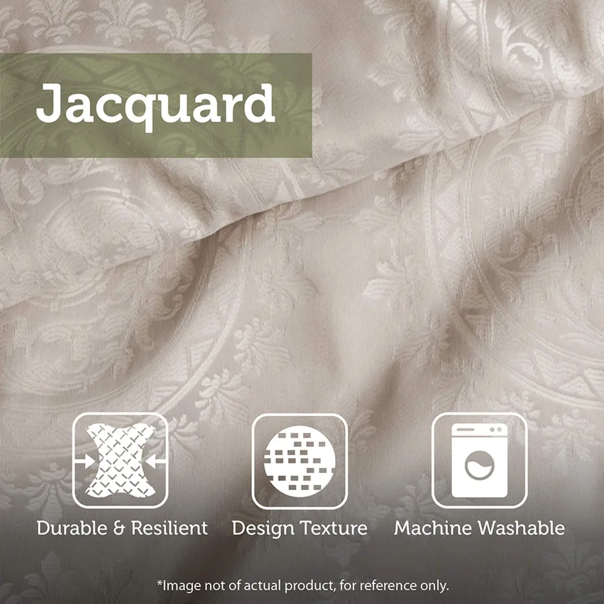 Madison Park Bedspread Set Full/Queen | All Season Jacquard Bedding Layer with Shams (90"x90") - view 7