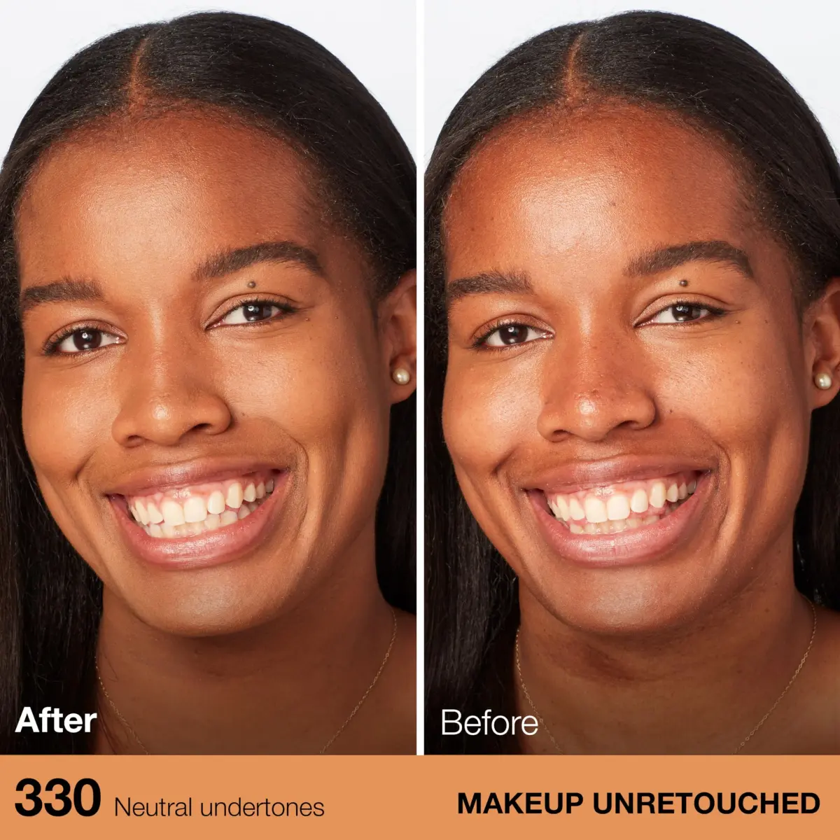 Maybelline Fit Me Dewy + Smooth Foundation, 330 Toffee, 29.57ml | Hydrating Luminous Finish for Medium Skin Tones - view 3