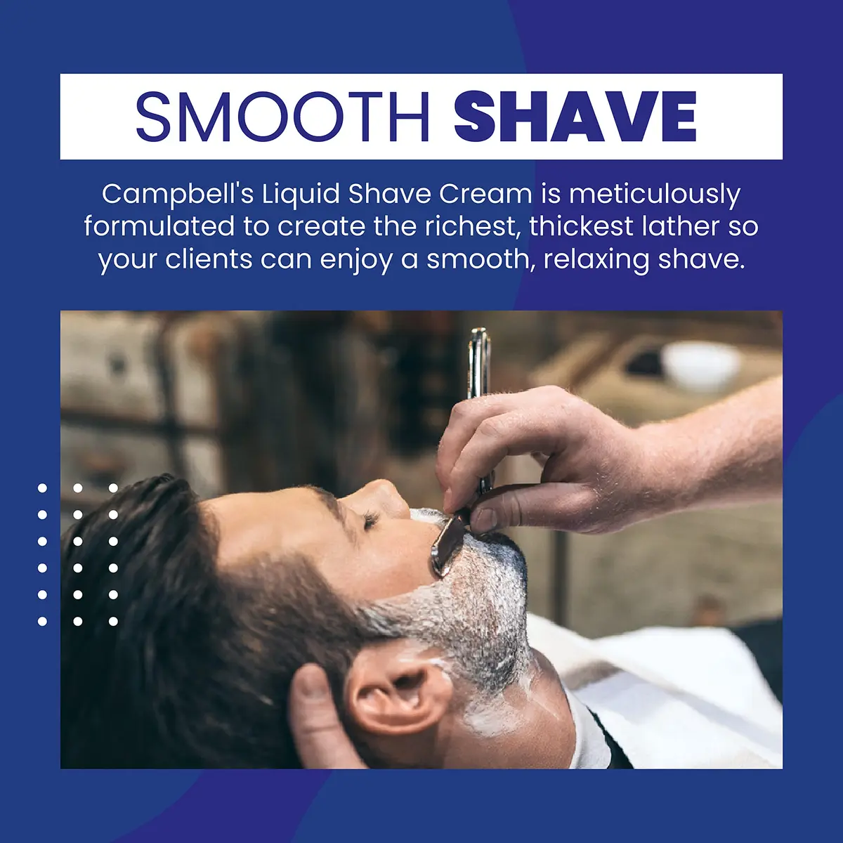 Campbell’s Liquid Shave Cream Lather, 8 Fl Oz (Pack of 12) | Barbershop-Quality Hot Lather for Professional Shaves - view 3