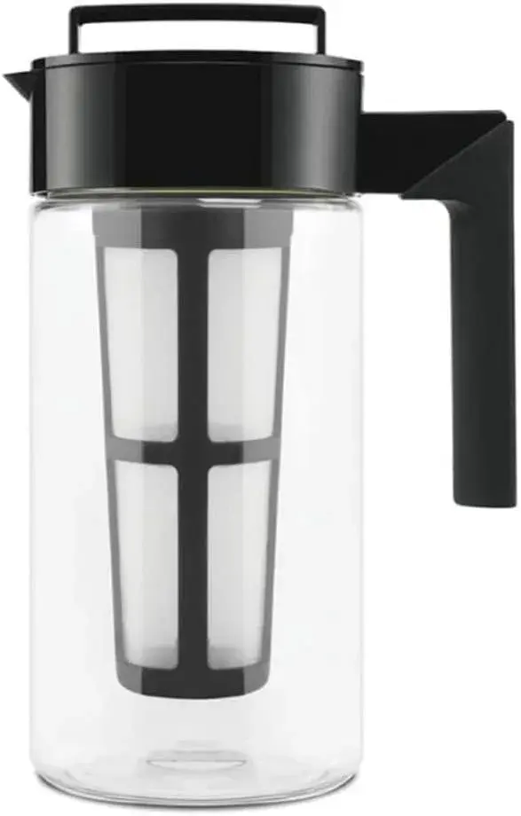 Takeya Deluxe Cold Brew Coffee Maker 1 qt (946ml) Black | Smooth, Less Acidic Coffee at Home - view 2