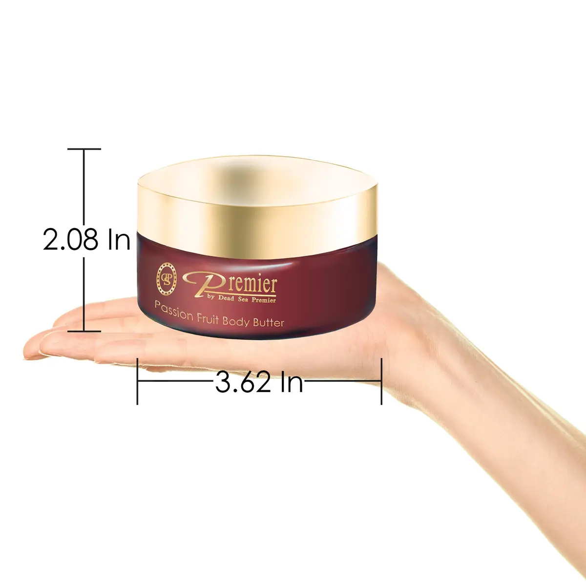 Premier Dead Sea Anti-Aging Body Cream - Passion Fruit 5.95 Fl oz | Hydrates & Firms Skin - view 4
