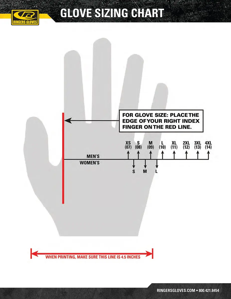 Ringers R-5 R-Flex Nitrile High Dexterity Safety Glove X-Large | CE & ANSI Level 3 & 5 Cut Protection - view 4