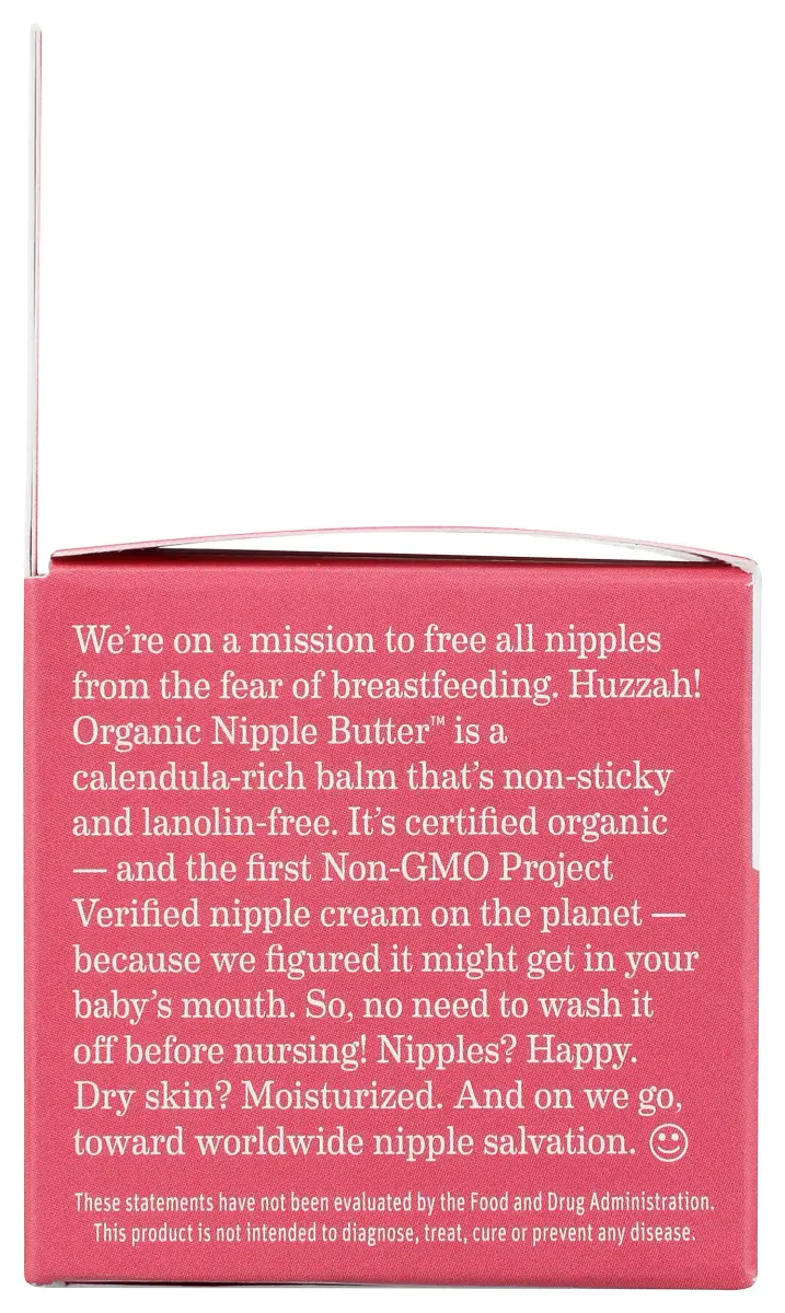 Earth Mama Organic Nipple Butter 60ml (2 fl oz) | Lanolin-Free Balm for Breastfeeding & Dry Skin - view 6