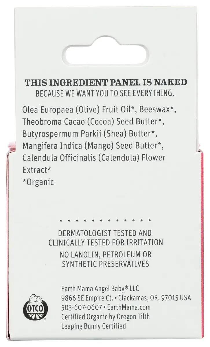 Earth Mama Organic Nipple Butter 60ml (2 fl oz) | Lanolin-Free Balm for Breastfeeding & Dry Skin - view 2