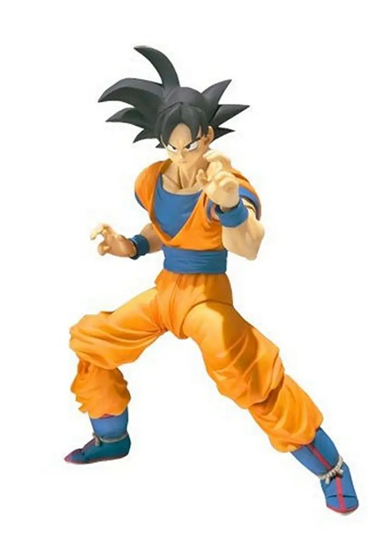 Tamashii Nations Goku Action Figure 5.5 inches | Interchangeable faces & hands, Kamehameha effect, anime collectible - view 2