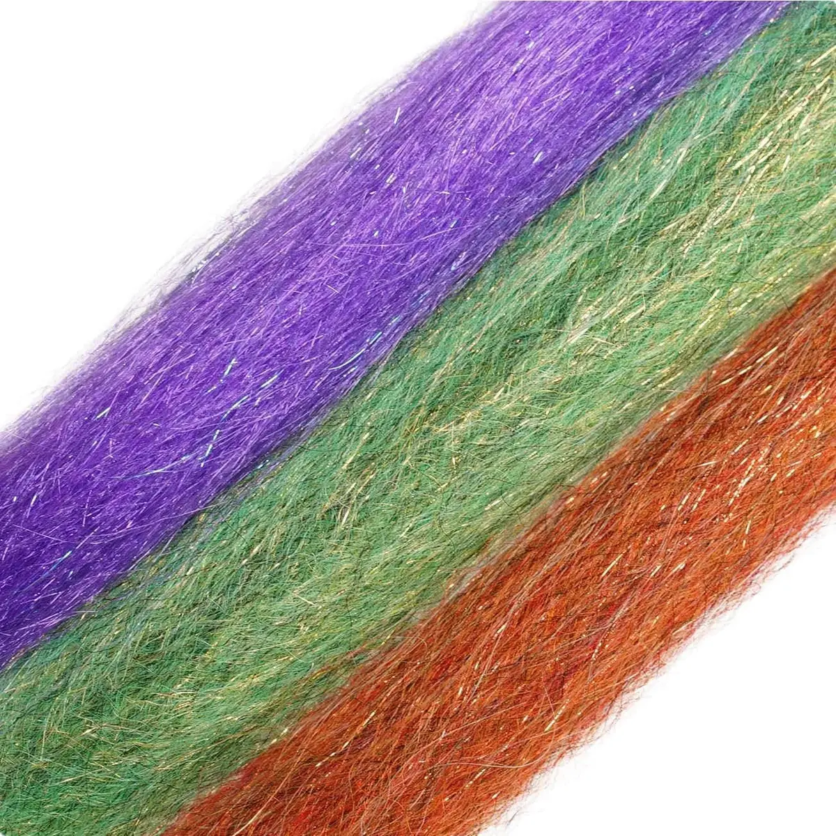 Hareline Fly Tying Steve Farrar Sf Blend Orange #04 | Synthetic Yarn for Large Streamers, Durable & Great Movement - view 2