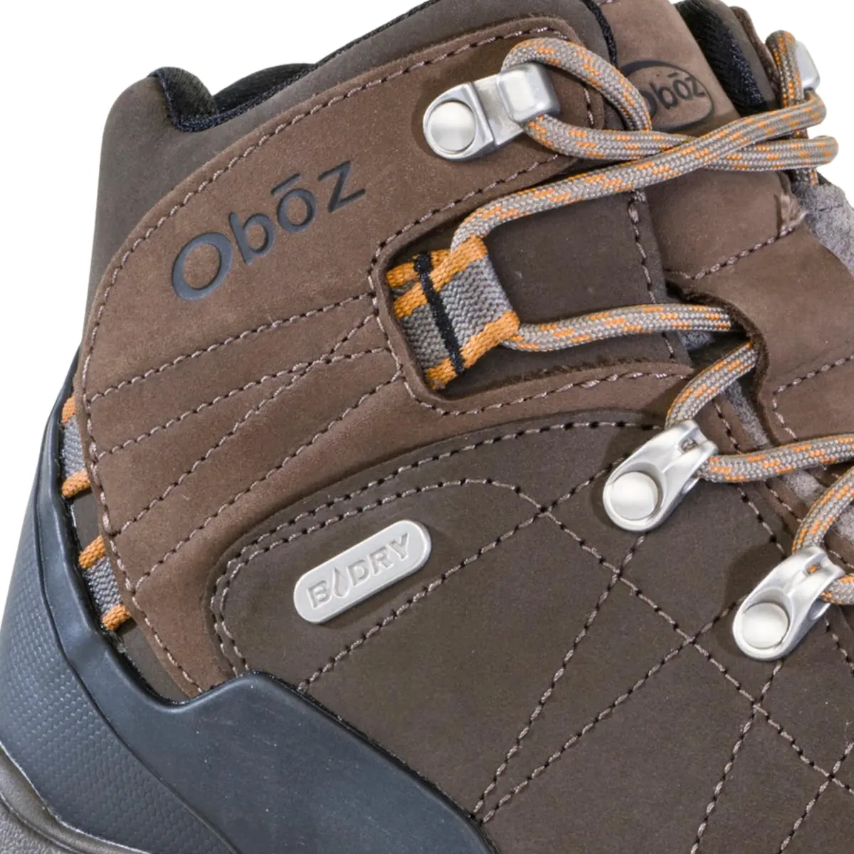 Oboz Men's Bridger Mid B-DRY Waterproof Hiking Boot 9 | Durable, Comfortable & Waterproof for Rugged Trails - view 7