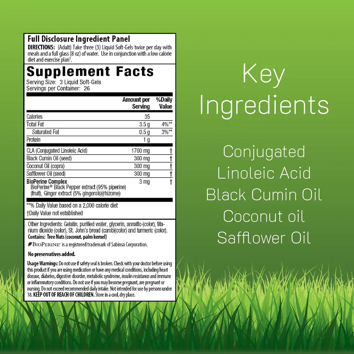 Irwin Naturals CLA Lean Body Fat Reduction 80 Softgels | Supports Fat Loss & Muscle Tone - view 2