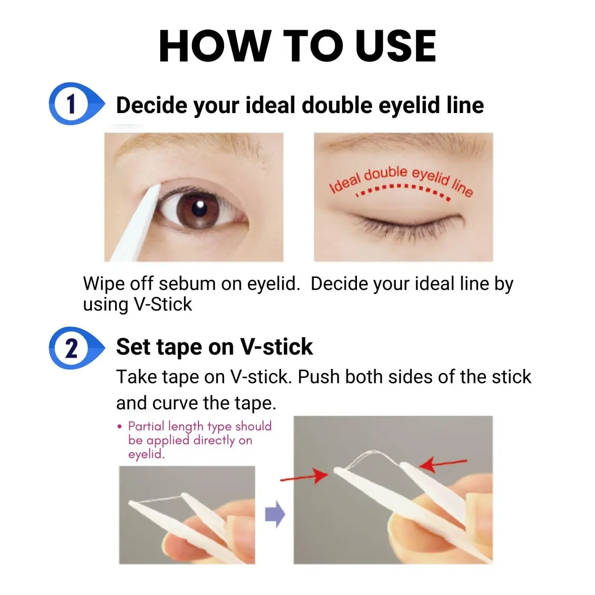 D-UP Double Sided Adhesive 120 Pc | Invisible, Water-Resistant, Natural Look - view 5