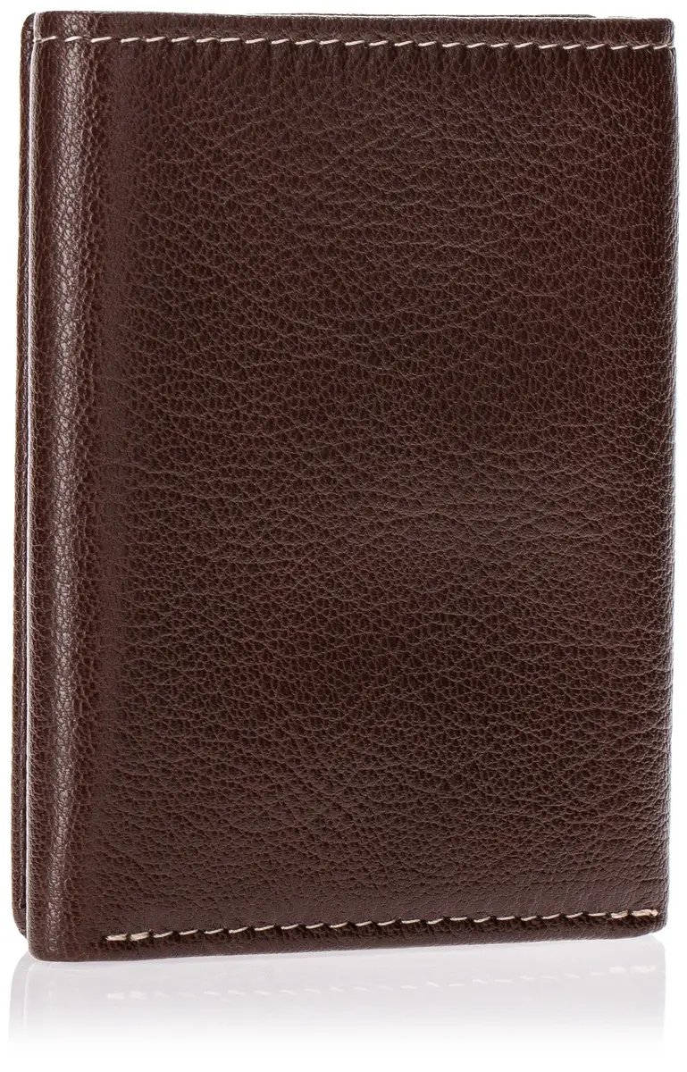 Timberland Men's Leather Trifold Wallet With ID Window, Brown 10.8cm (4.25") | Genuine Italian Leather RFID Blocking - view 3