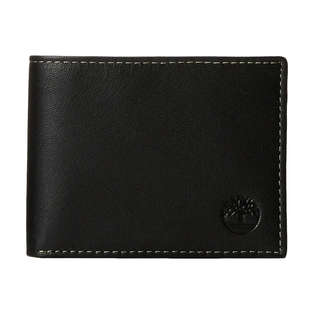 Timberland Blix Slimfold Leather Wallet Black | Genuine Leather, Slim Design, 3 Pockets - main product image