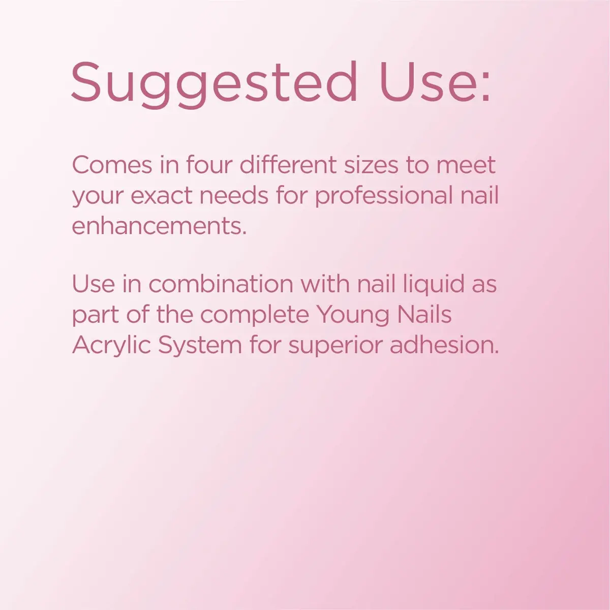Young Nails Acrylic Speed Powder - Self-Leveling Acrylic Nail Powder, Clear, 45g | Superior Adhesion & Fast Set - view 3