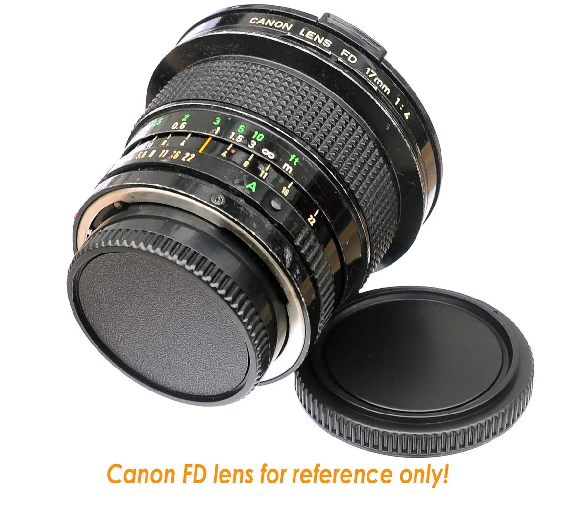 Fotasy FD Mount Rear Lens Dust Cap Body Cover for Canon FD Cameras & Lenses (2 Packs, Black) | Protects Sensor & Optics - view 2