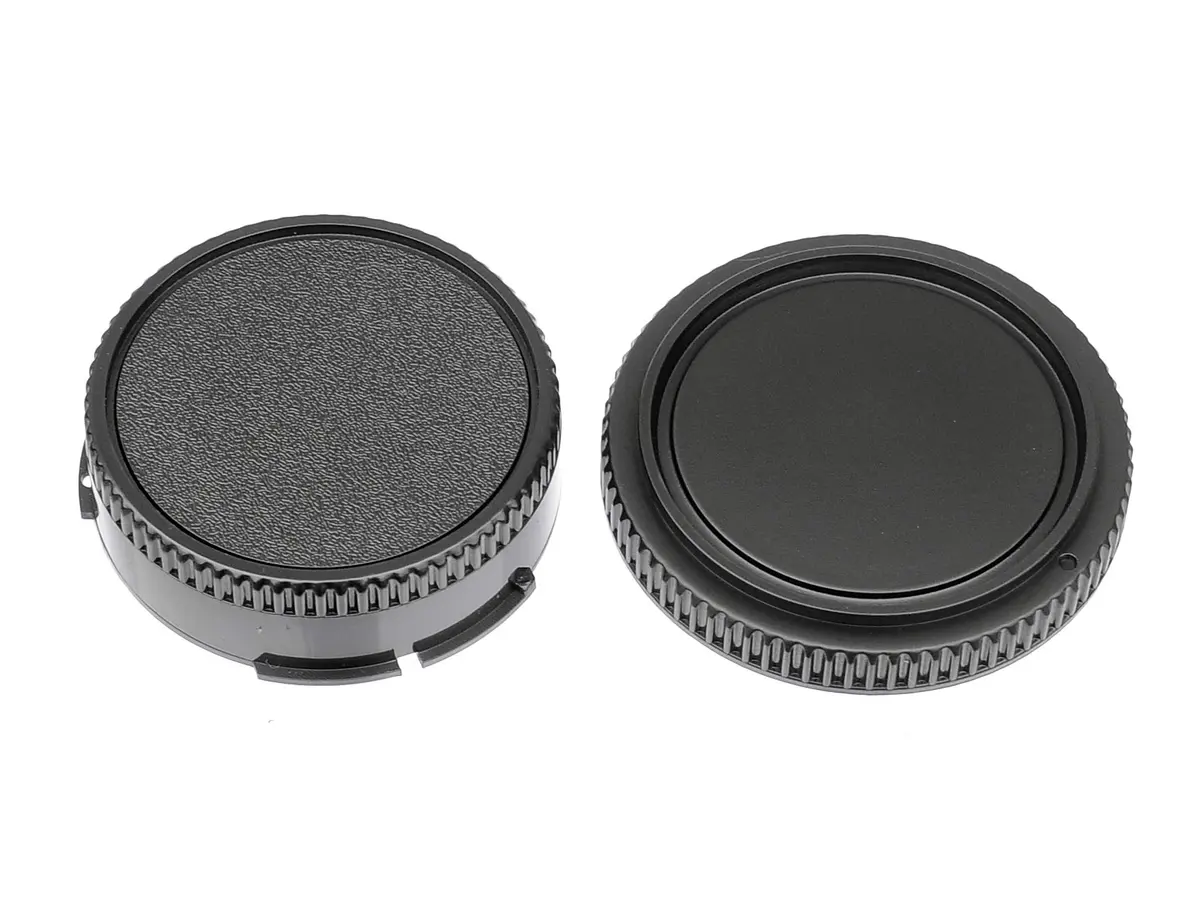Fotasy FD Mount Rear Lens Dust Cap Body Cover for Canon FD Cameras & Lenses (2 Packs, Black) | Protects Sensor & Optics - view 4