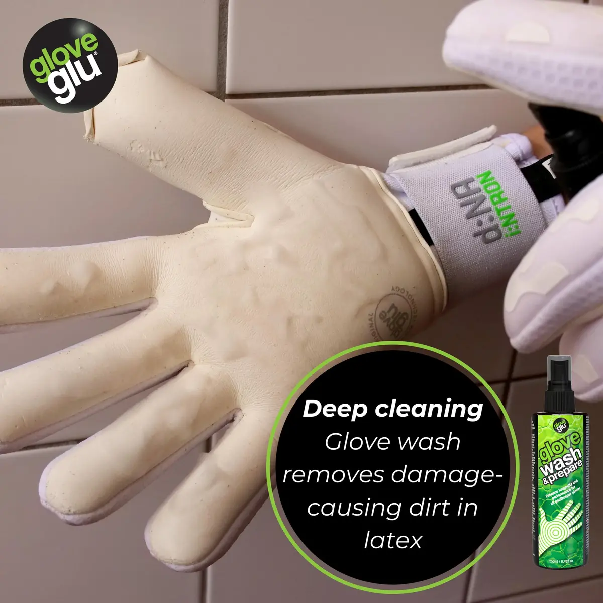 Glove Glu Goalkeeping Glove Care System Pack x 3 | 120ml (380g) Revive Pack - view 9
