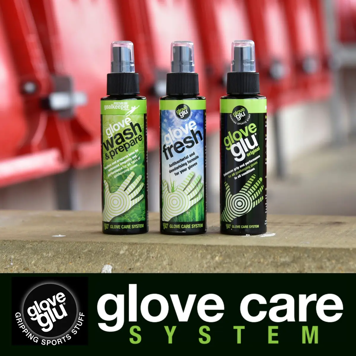 Glove Glu Goalkeeping Glove Care System Pack x 3 | 120ml (380g) Revive Pack - view 3