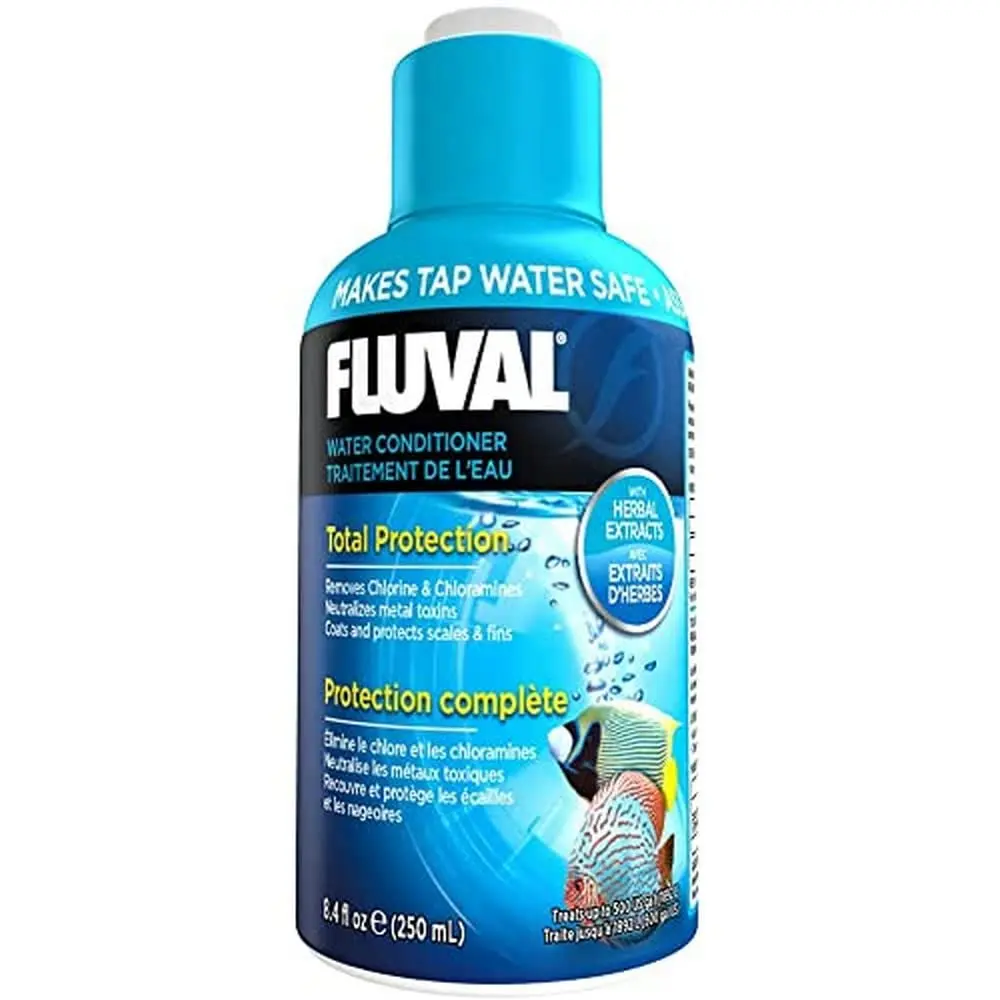 Fluval Water Conditioner for Aquarium, 8.4 oz | Neutralizes Chlorine & Metals, Protects Fish Fins - main product image