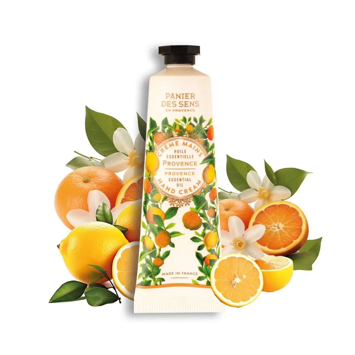 Panier des Sens Provence Citrus Hand Cream 29.57ml (1 Fl Oz) | 20% Shea Butter, Natural Ingredients - main product image