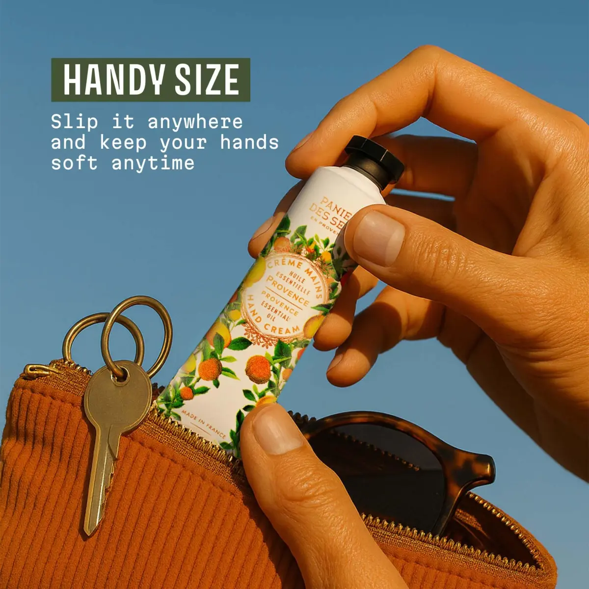 Panier des Sens Provence Citrus Hand Cream 29.57ml (1 Fl Oz) | 20% Shea Butter, Natural Ingredients - view 5
