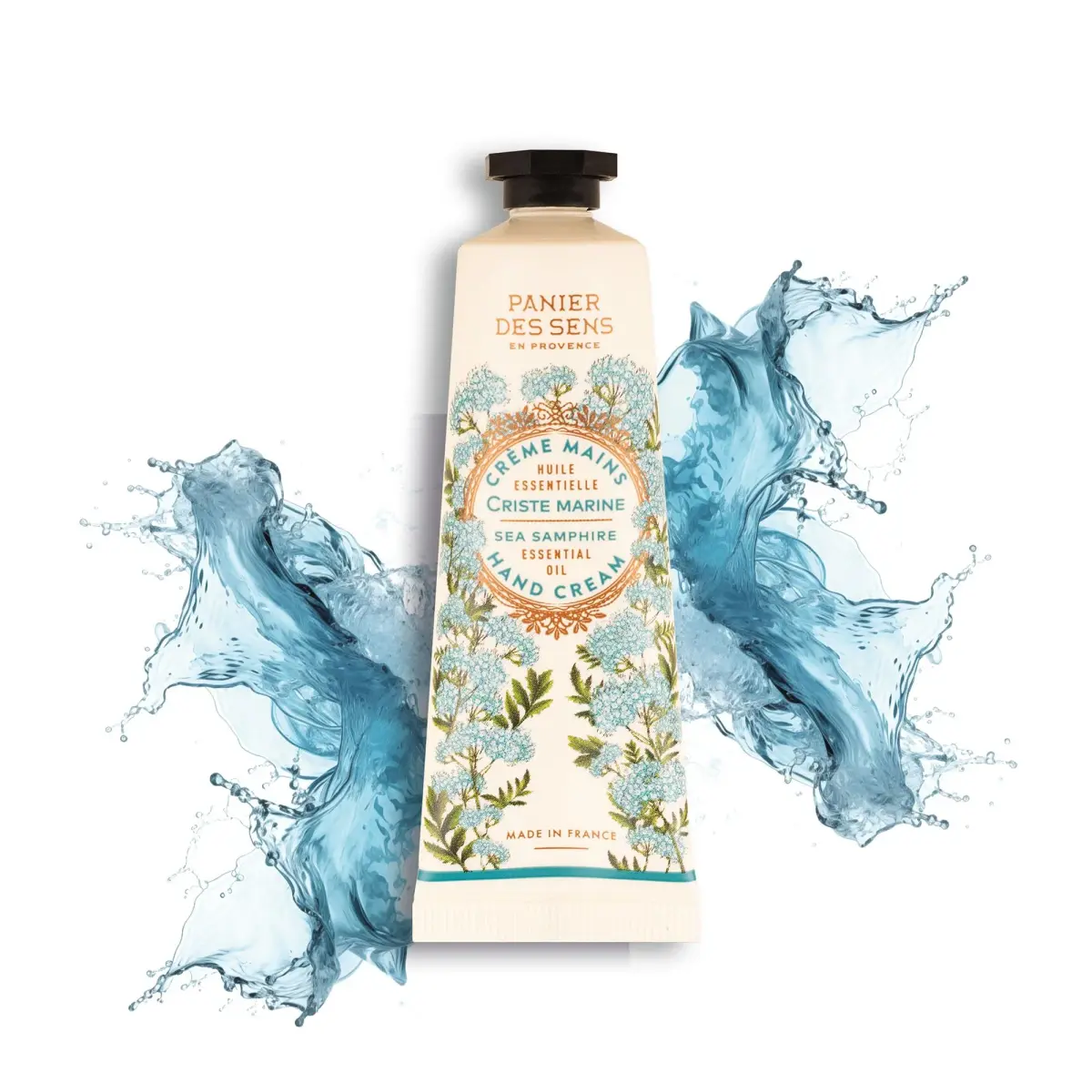 Panier des Sens Sea Samphire Hand Cream 30ml (1 fl oz) | Intensive Hydration for Dry Hands - main product image