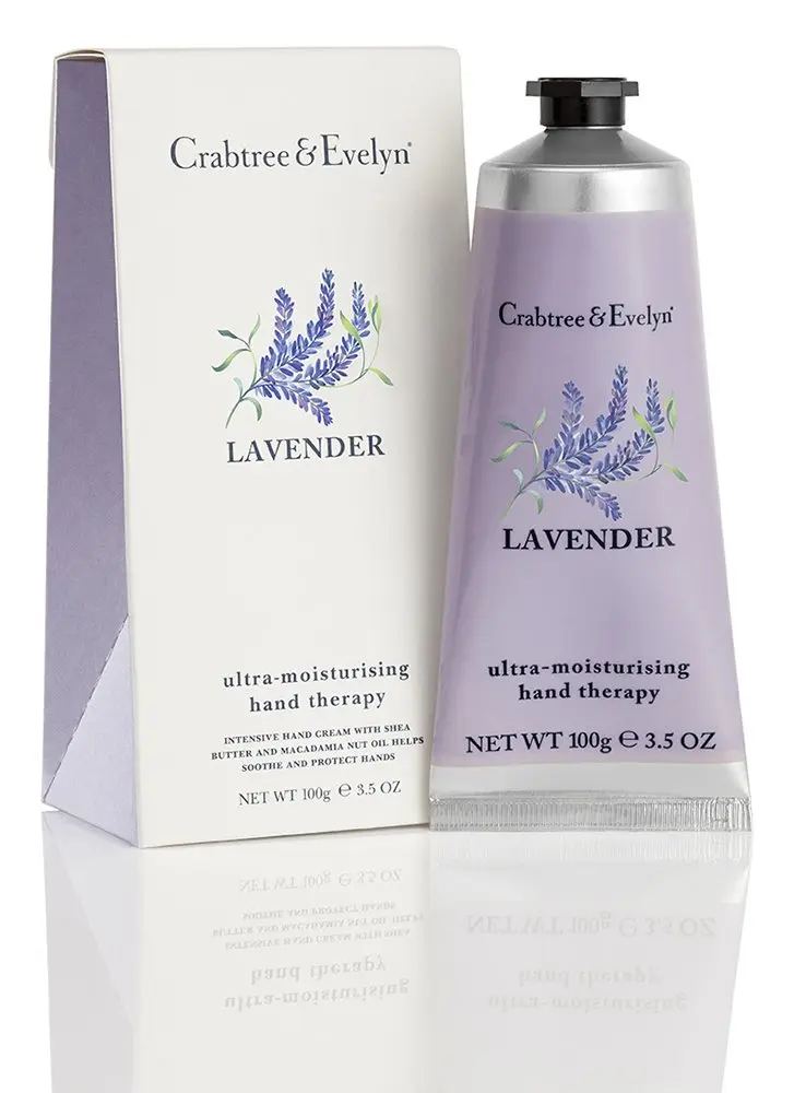 Crabtree & Evelyn Ultra-Moisturising Hand Therapy Lavender 100g (3.5 oz) | Intensive Nourishment for Smoother Hands - main product image