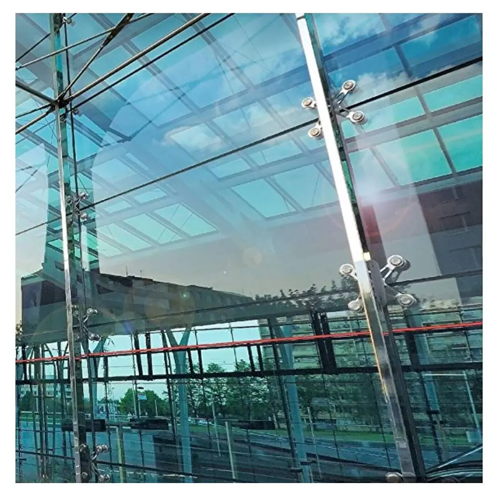 Buydecorativefilm Silver Window Film 24in x 18ft | Heat & UV Rejection, Clear Silver Finish, Peel & Stick (70-120 chars) - main product image
