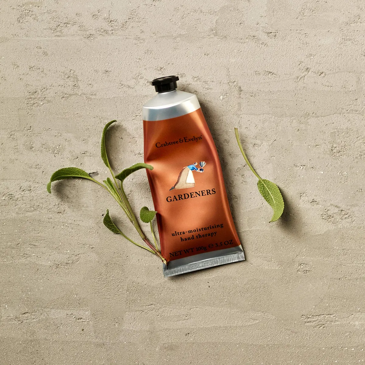 Crabtree & Evelyn Gardeners Ultra-Moisturising Hand Cream Therapy, 3.5 oz | Nourishing & Hydrating for Dry Hands - view 2