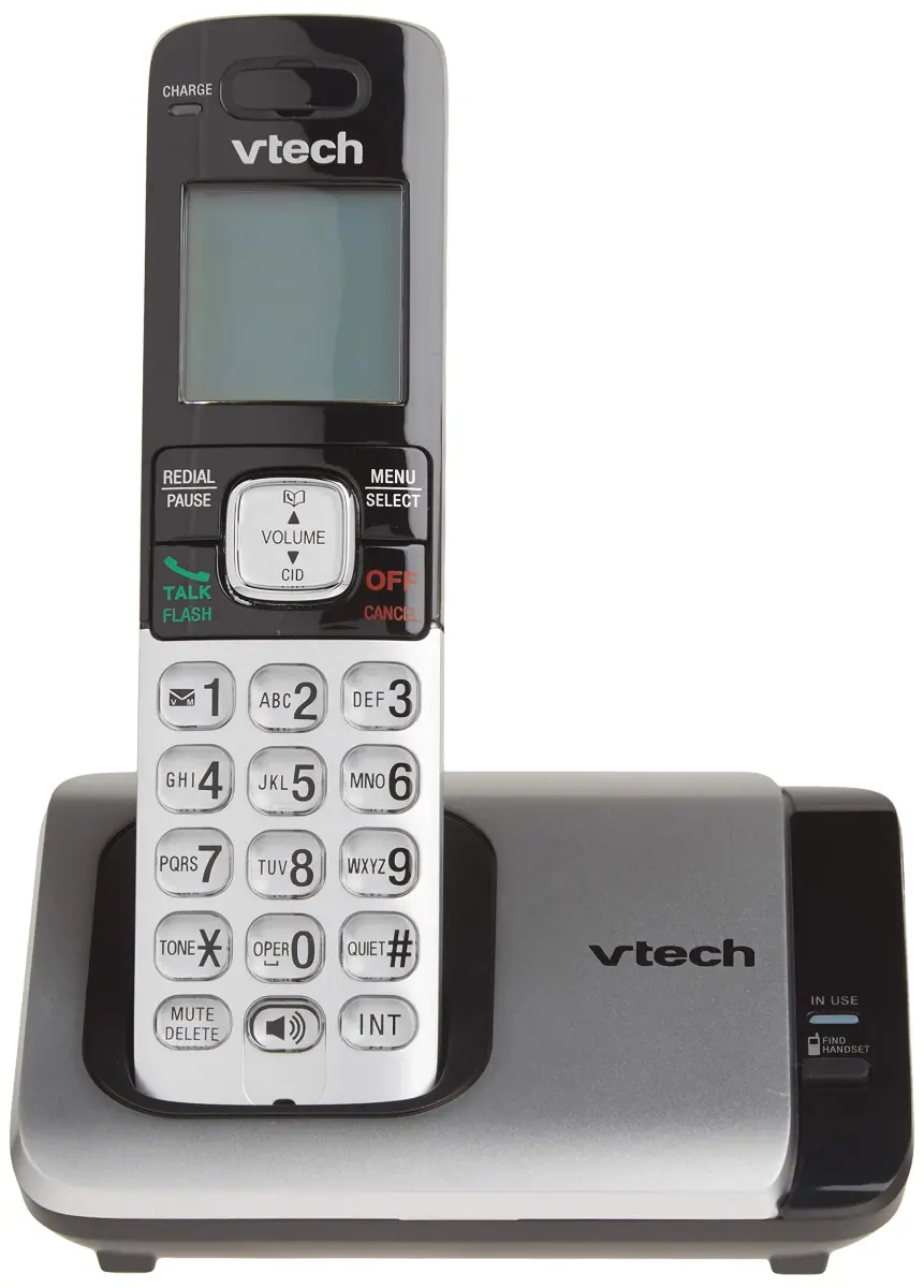 VTech CS6719-2 Cordless Phone with Caller ID & 2 Handsets | Full Duplex Speakerphone & Backlit Display - view 2