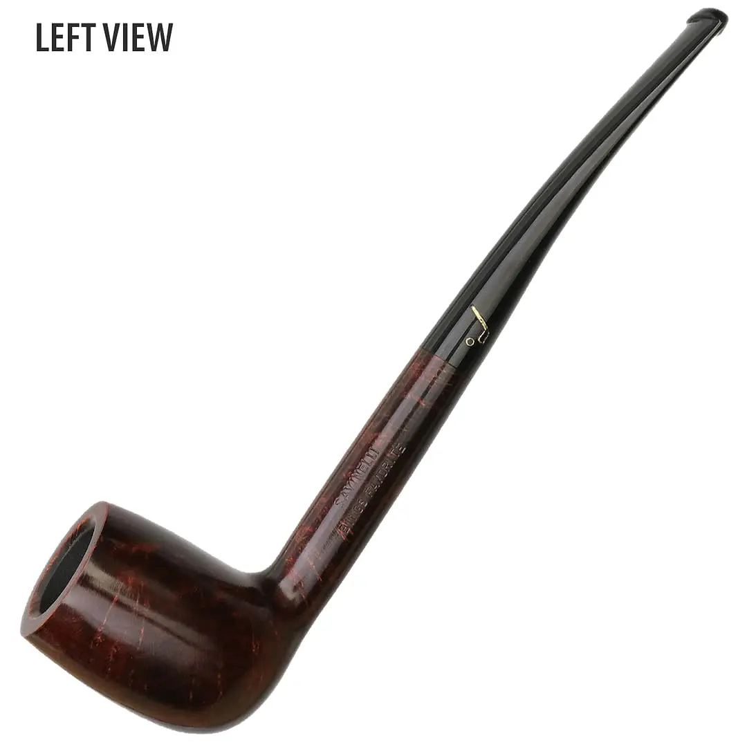 Savinelli Bing's Collection - Long Straight Billiard 1 Count | Handcrafted Italian Briar Pipe for Collectors - view 5