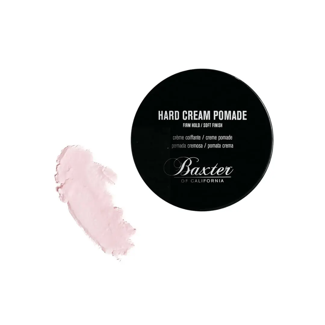 Baxter of California Hard Cream Pomade, 2 Oz | Firm Hold, Natural Finish, Lightweight Styling Cream - view 5