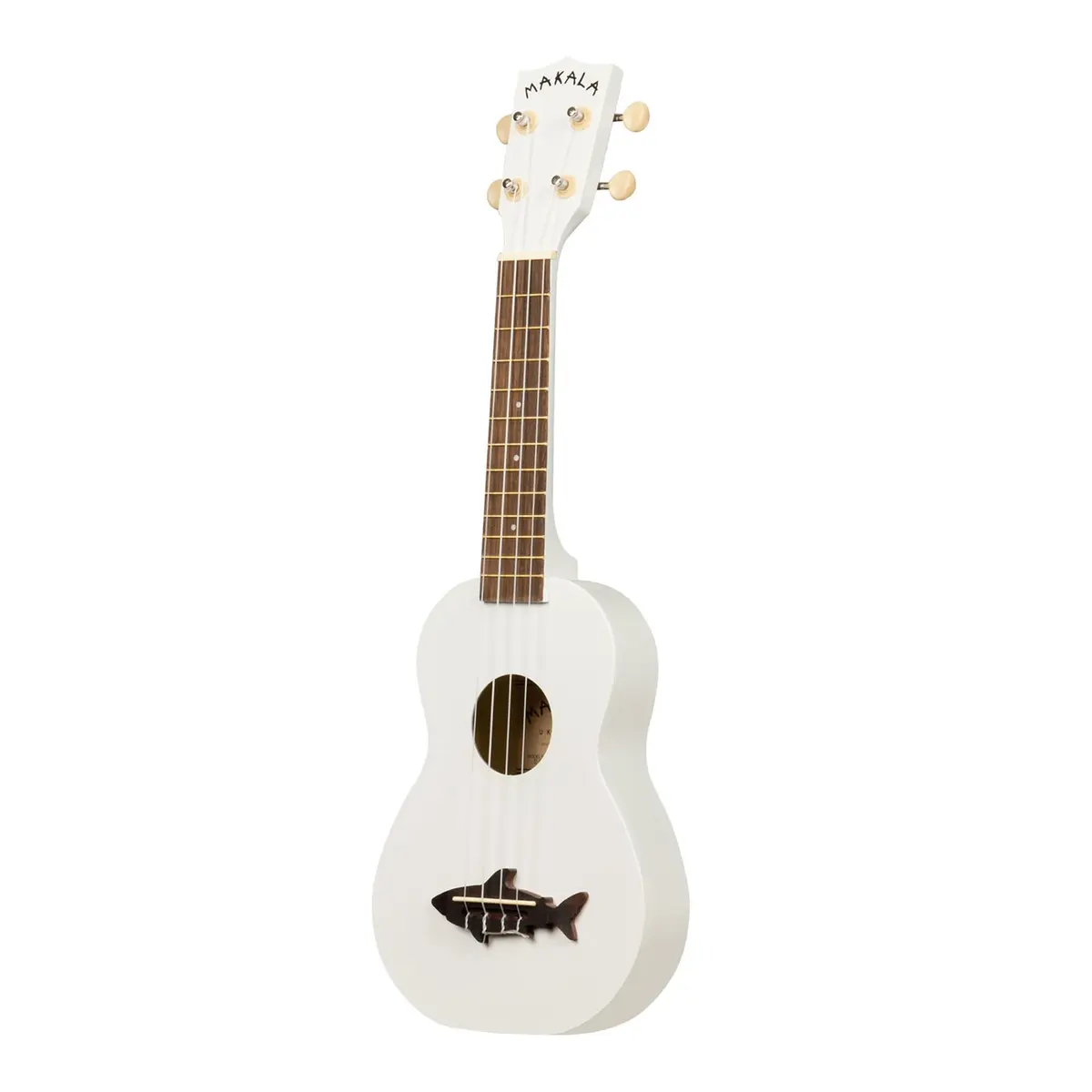 Kala Makala Shark Soprano Ukulele - Great White | Compact, Playful Design for Beginners - view 3