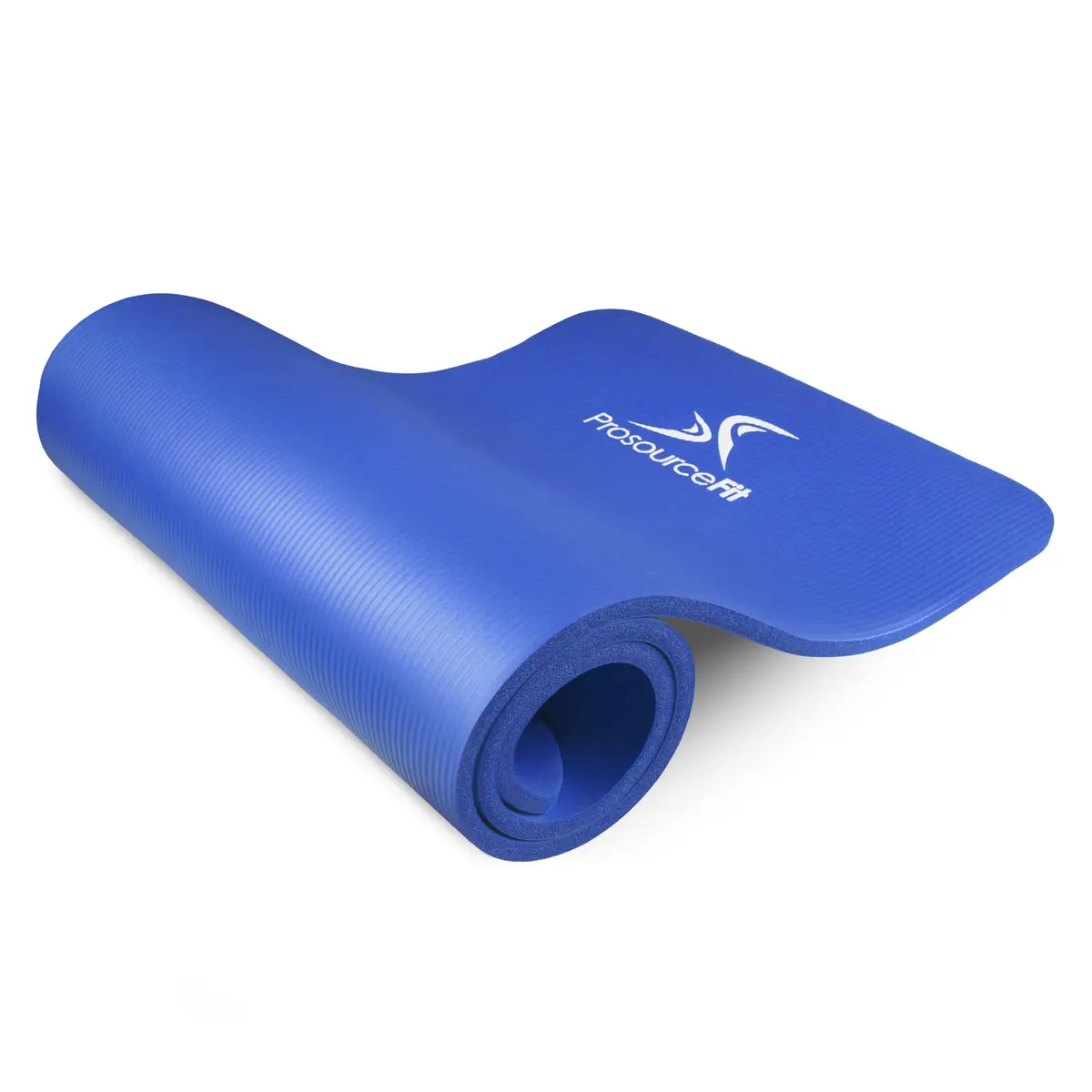 ProSourceFit Extra Thick Yoga and Pilates Mat ½” (13mm) 71-inch Long | High Density Exercise Mat with Comfort Foam and Carrying Strap - main product image