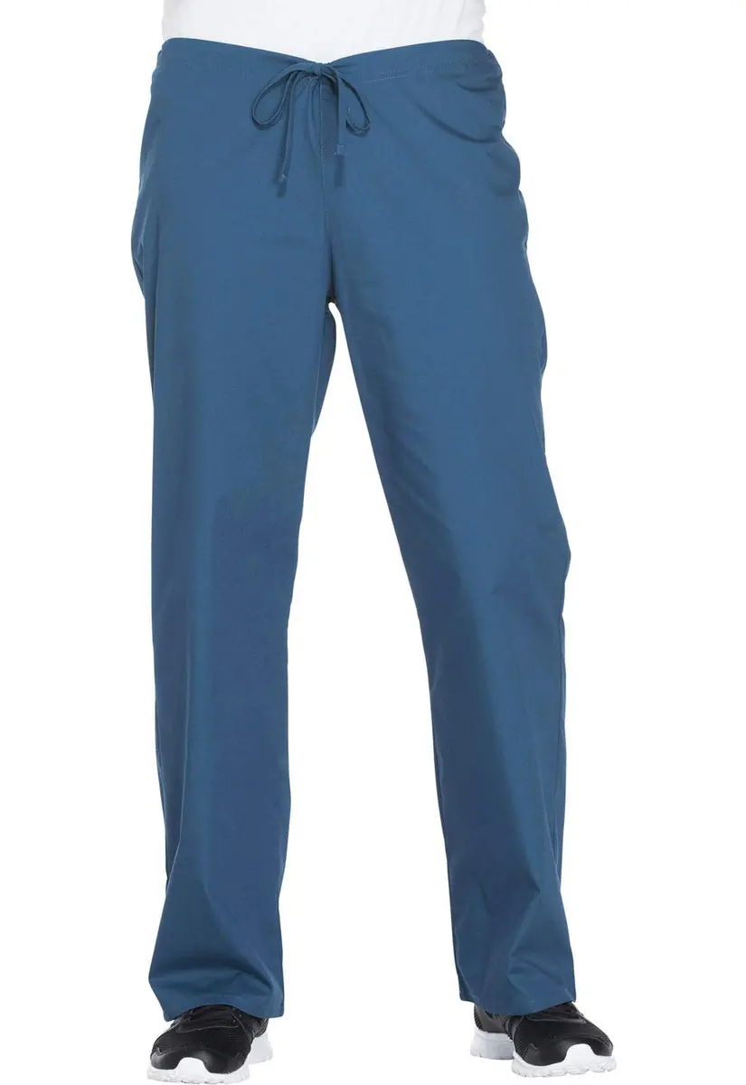 Dickies EDS Signature Men Scrub Pants Drawstring Caribbean Blue 2XL | Durable, Breathable & Versatile - main product image