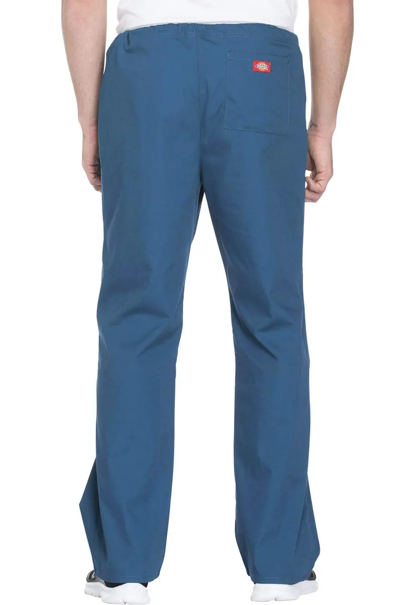 Dickies EDS Signature Men Scrub Pants Drawstring Caribbean Blue 2XL | Durable, Breathable & Versatile - view 2