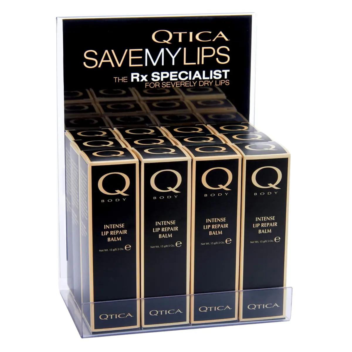 QTICA Intense Lip Repair Balm - Set of 6 | Hydrating & Restorative for Dry, Chapped Lips - view 9