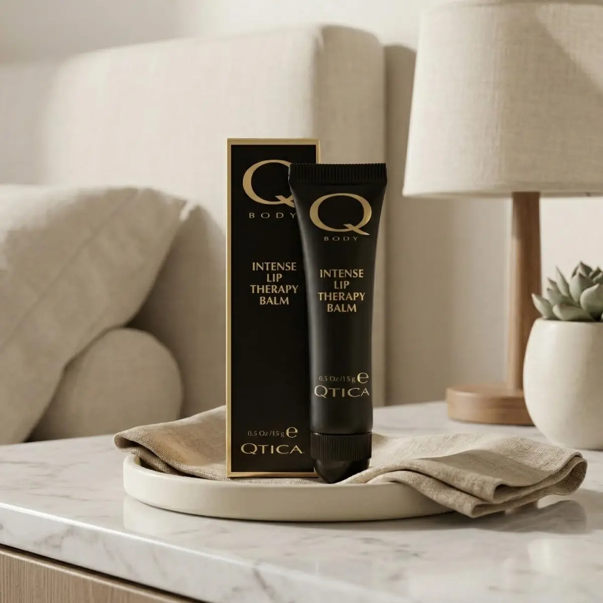 QTICA Intense Lip Repair Balm - Set of 6 | Hydrating & Restorative for Dry, Chapped Lips - view 3