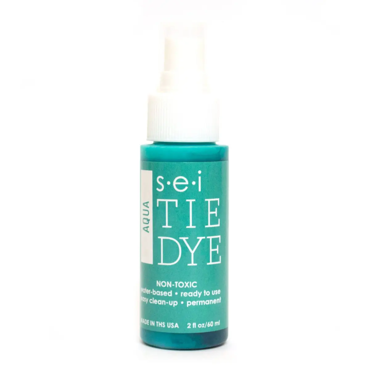 S·E·I Aqua Tie Dye Spray Bottle 59ml (2 fl oz) | Permanent Fabric Dye for DIY Projects - main product image