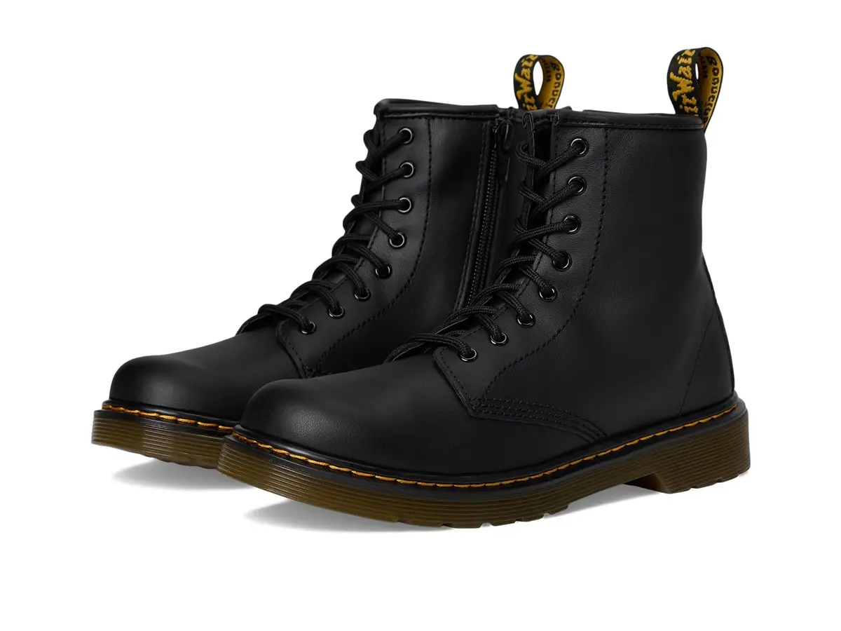 Dr. Martens 1460 J (Little Kid/Big Kid) Black Softy 3 UK (US 4 Big Kid) M | Classic Youth Boot with Slip-Resistant Sole - view 10