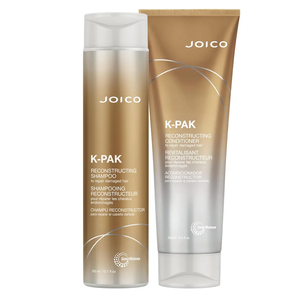 Joico K-PAK Daily Shampoo & Conditioner Set to Repair Damage 10.1 oz | Rebuilds & Hydrates - main product image