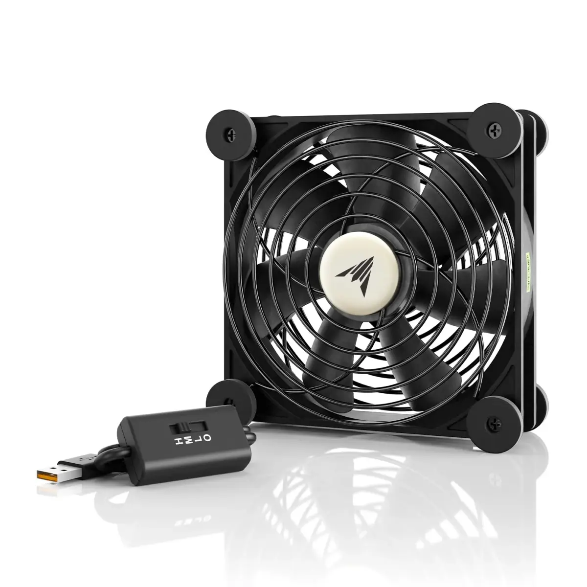AC Infinity MULTIFAN S3 120mm USB Cooling Fan | Quiet Operation, UL-Certified for Electronics - main product image