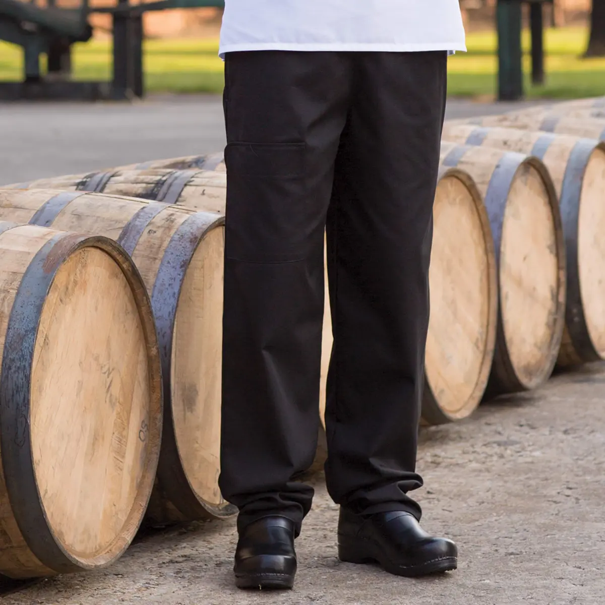 Uncommon Threads Uncommon Cargo Chefs Pants, Slate, Medium US | Durable, Comfortable Workwear - view 3