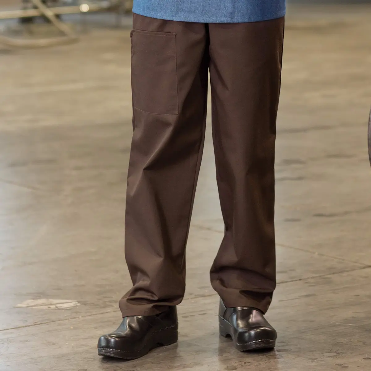 Uncommon Threads Unisex Cargo Chef Pant,Slate,Small | Modern Straight Leg Design for Comfort & Function - view 4