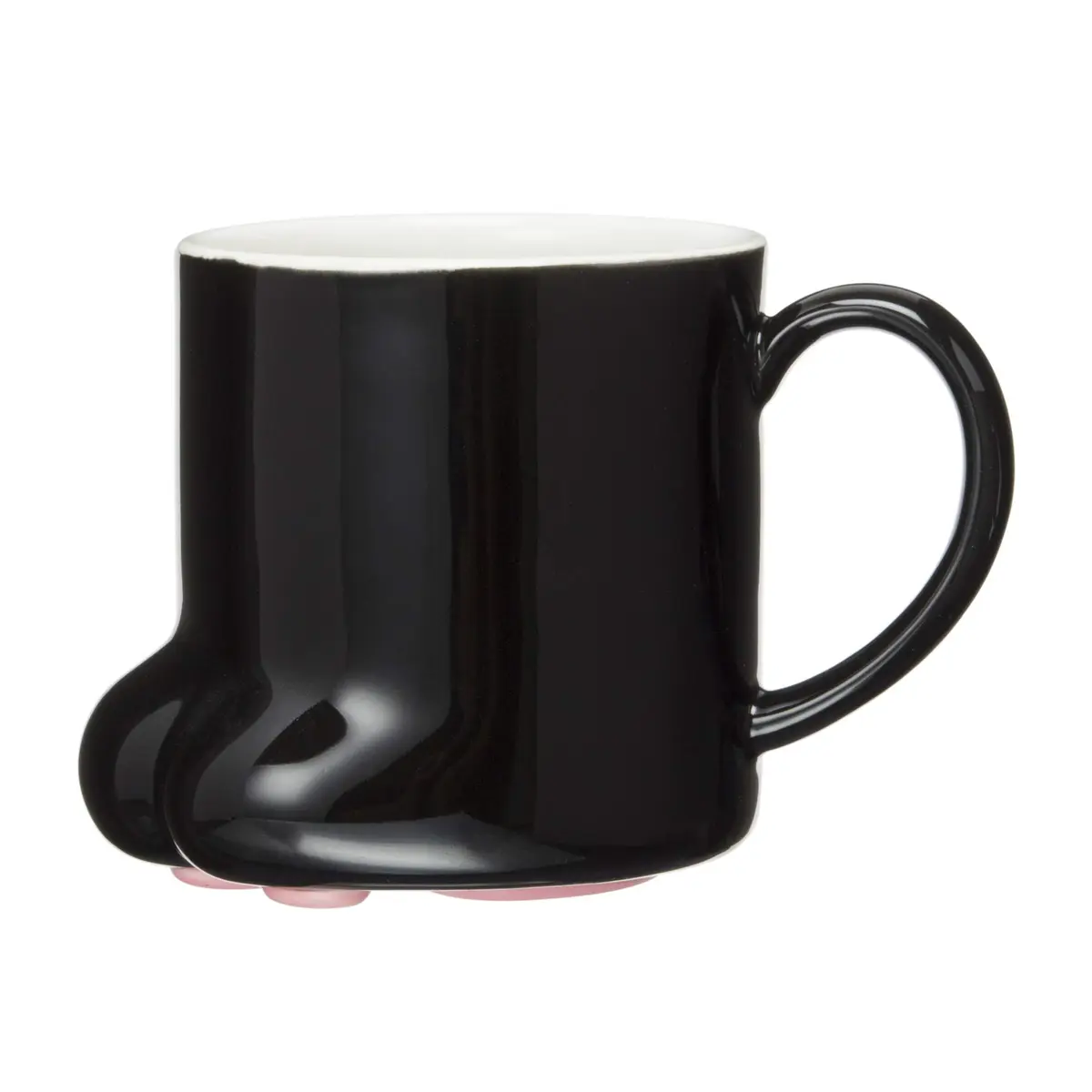 サンアート Black Cat Mug 8.5 fl oz | Cute Porcelain Drinking Cup for Home & Office - main product image