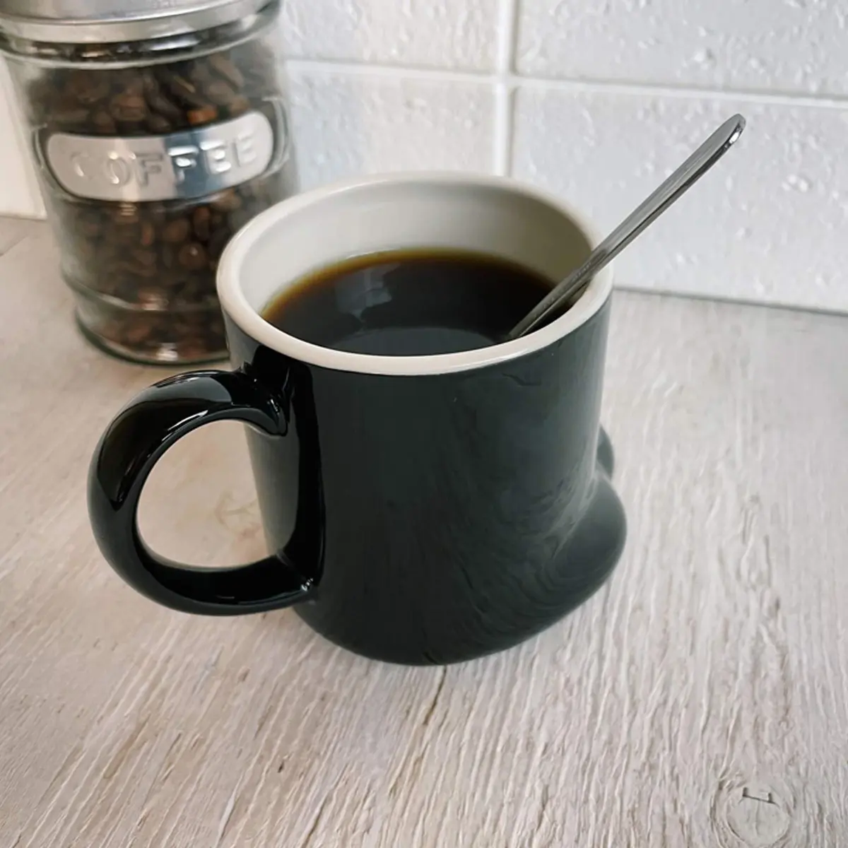 サンアート Black Cat Mug 8.5 fl oz | Cute Porcelain Drinking Cup for Home & Office - view 8