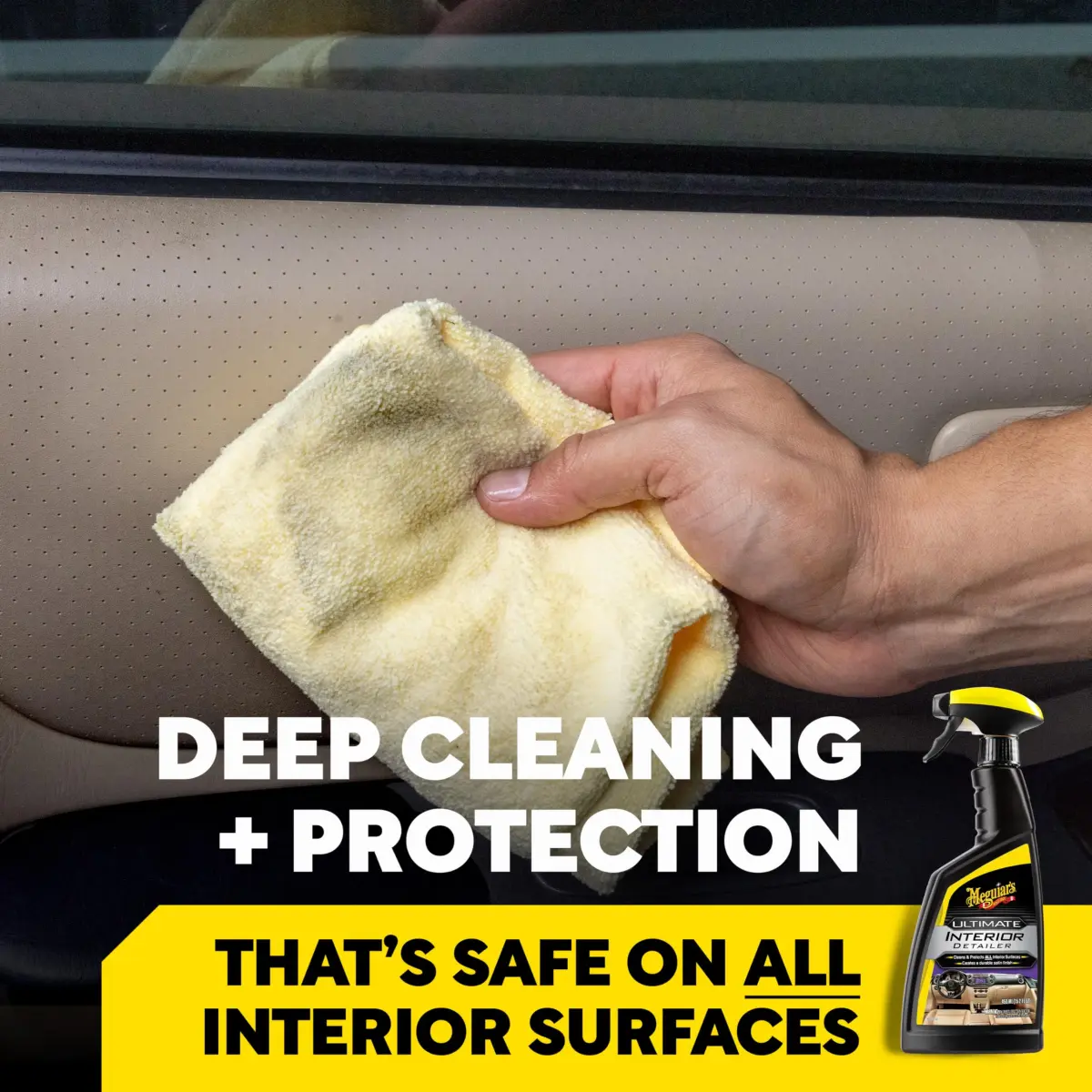Meguiar's Ultimate Interior Detailer Spray 450ml (15.2 Fl Oz) | Cleans & Protects All Interior Surfaces - view 4