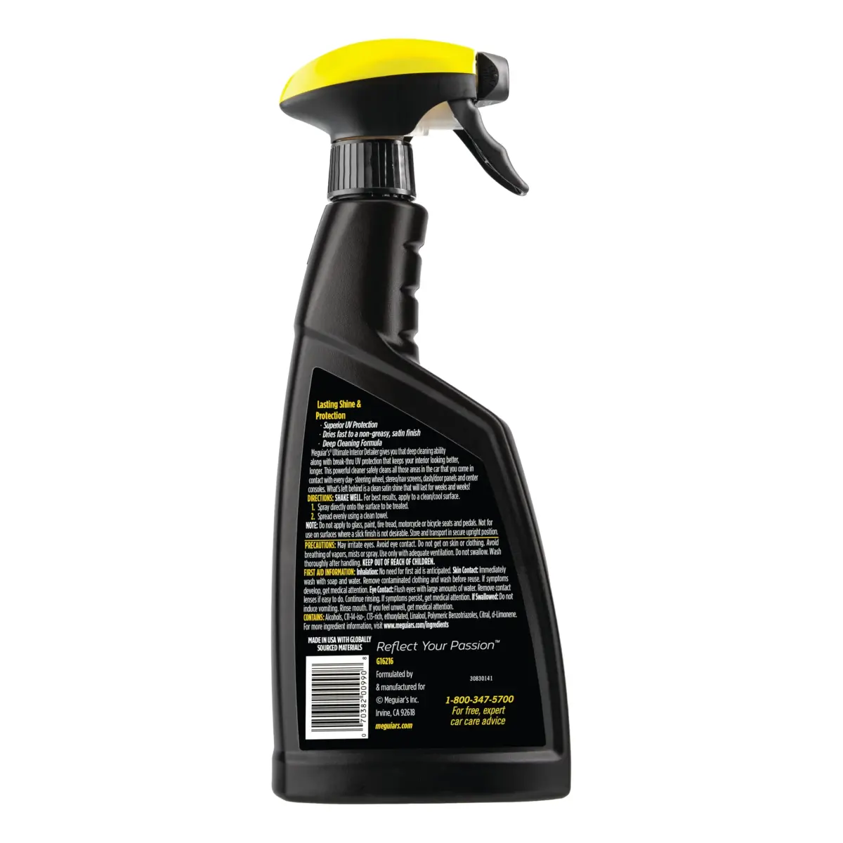 Meguiar's Ultimate Interior Detailer Spray 450ml (15.2 Fl Oz) | Cleans & Protects All Interior Surfaces - view 3