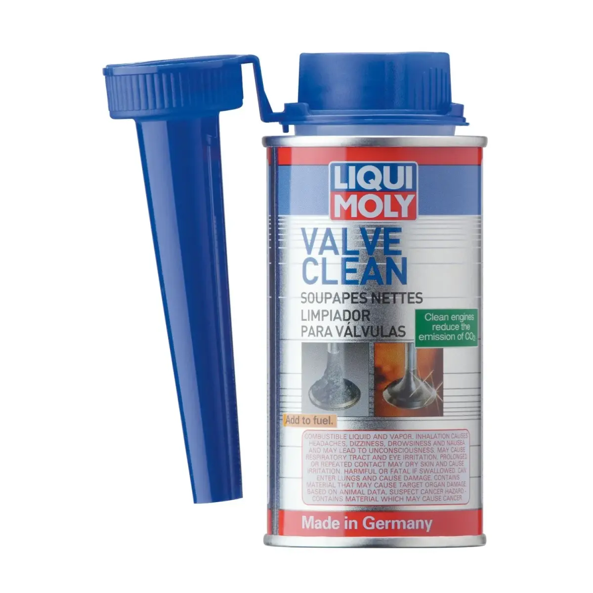 Liqui Moly Valve Clean Fuel System Cleaner 150ml (0.51 Fl Oz) | 12-Pack for Engine Performance - main product image