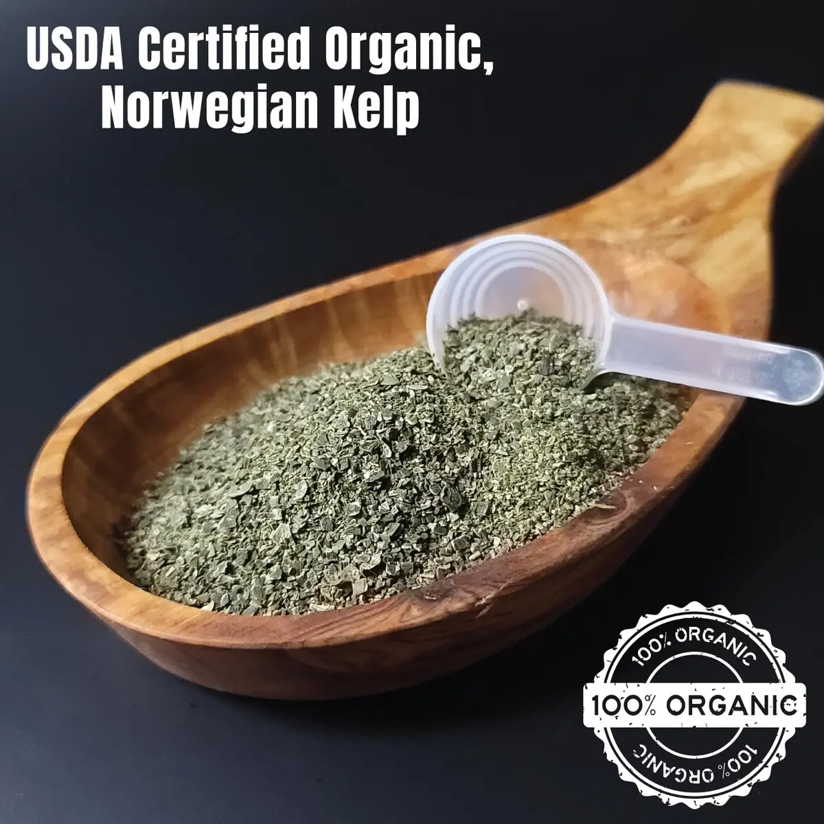 Dogzymes Organic Norwegian Kelp for Pets 12oz | Rich in Iodine to Support Thyroid & Gland Function - view 5