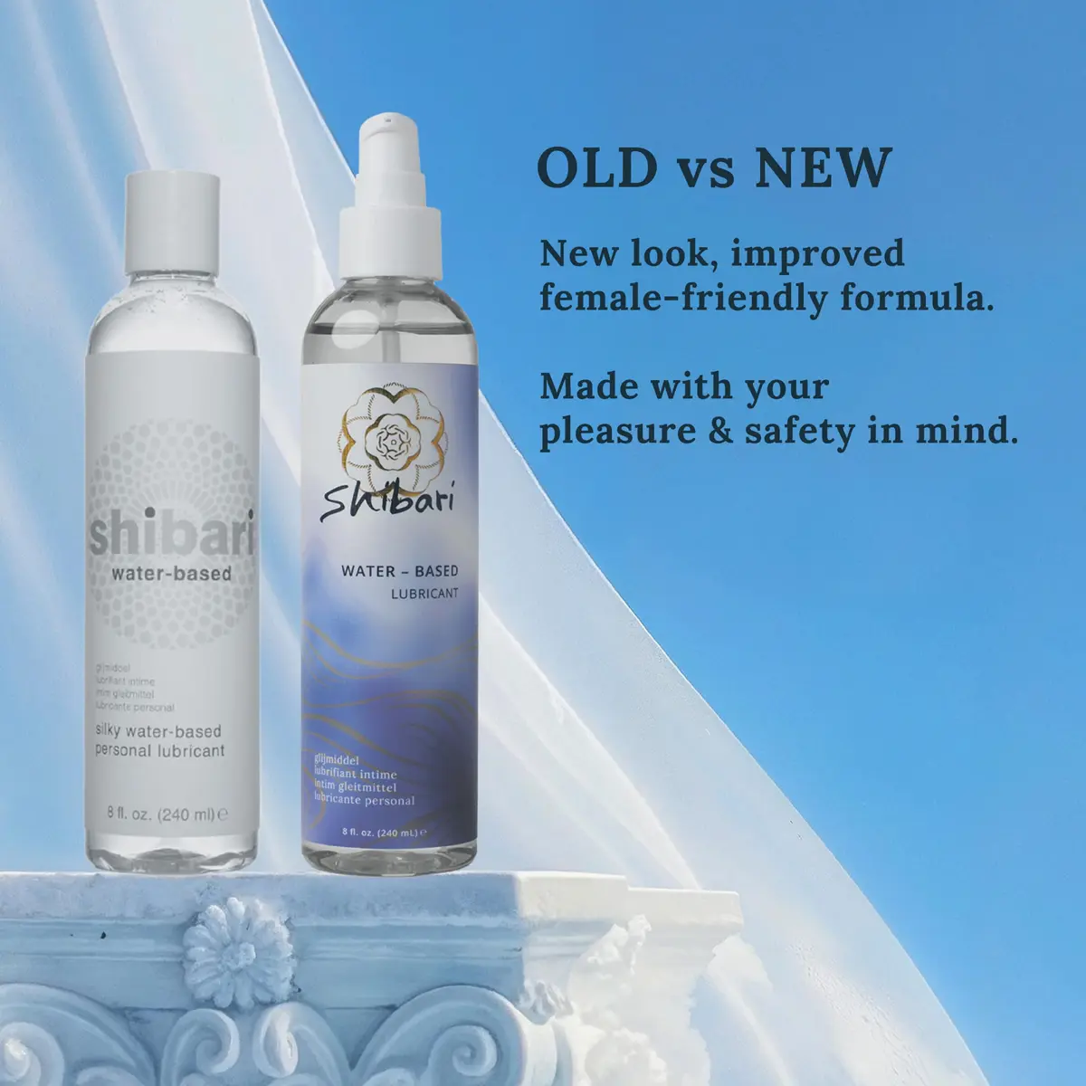 Shibari Water-Based Personal Lubricant 237ml (8 Fl Oz) | pH-Balanced Intimate Lube for Women & Couples - view 5